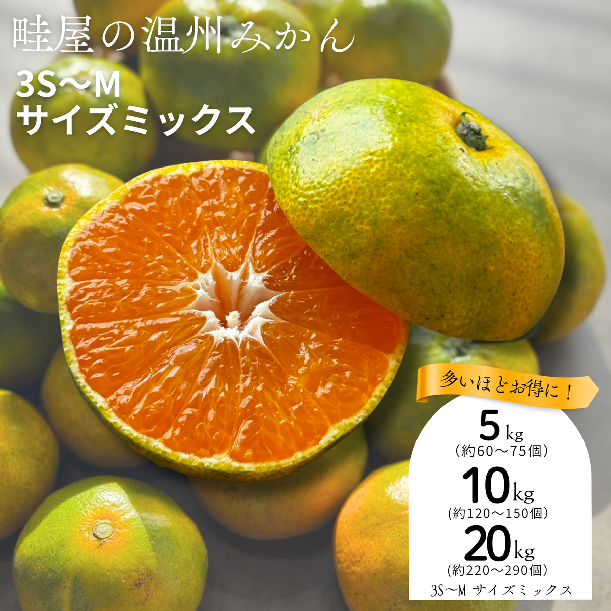 極早生みかん【9月～10月】